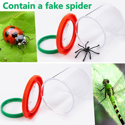 Bug Container With Built in Magnifier 
